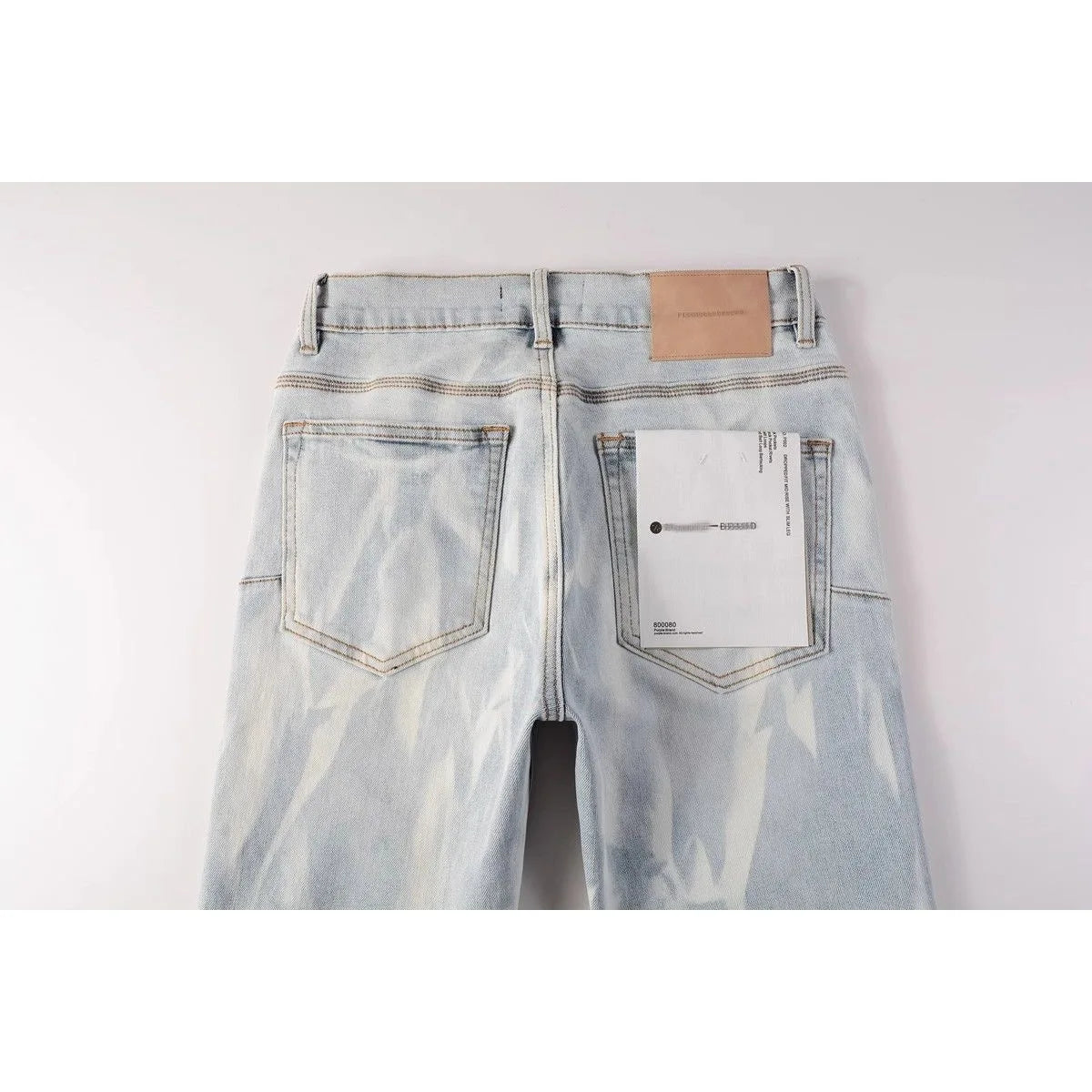 Spring and Autumn Fashion Trend Printed Straight-Leg Stretch Sports Jeans Men's Casual Slim Fit Comfortable High Quality Pants