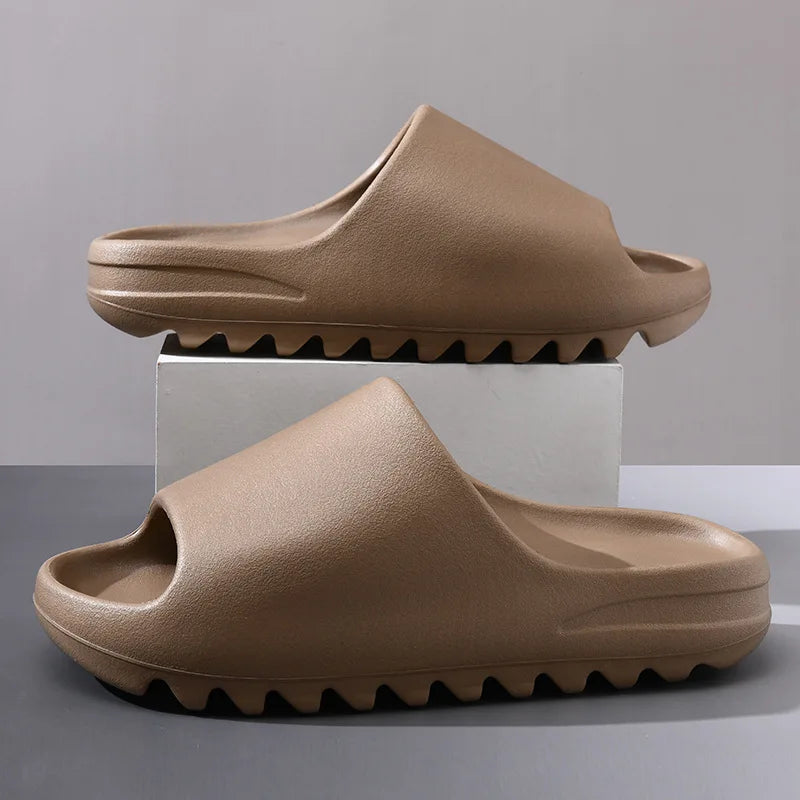 Women Men Slippers Fashion EVA Slides 2025 Summers Outdoor Beach Sandals Women Casual Shoes Man Flip-flops Men's Sandal